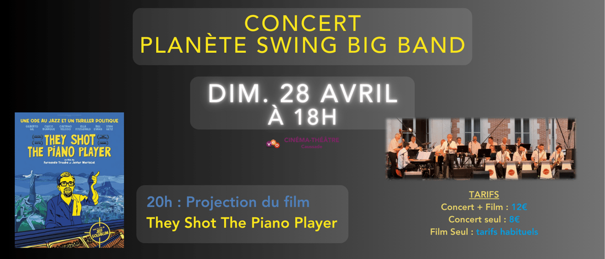 Concert Planète Swing Big Band